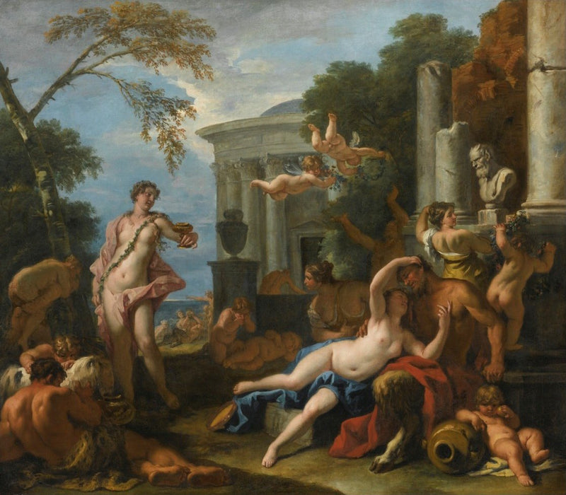 Feest van Silène (privécollectie) - Sebastiano Ricci