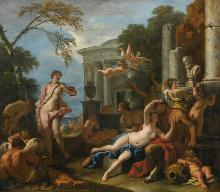 Feest van Silène (privécollectie) - Sebastiano Ricci