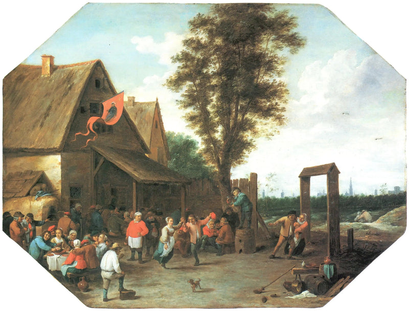 Feest van het dorp van Sint-Joris - David Teniers de Jonge

Source:
Fête du village de la Saint-Georges - David Teniers le Jeune
