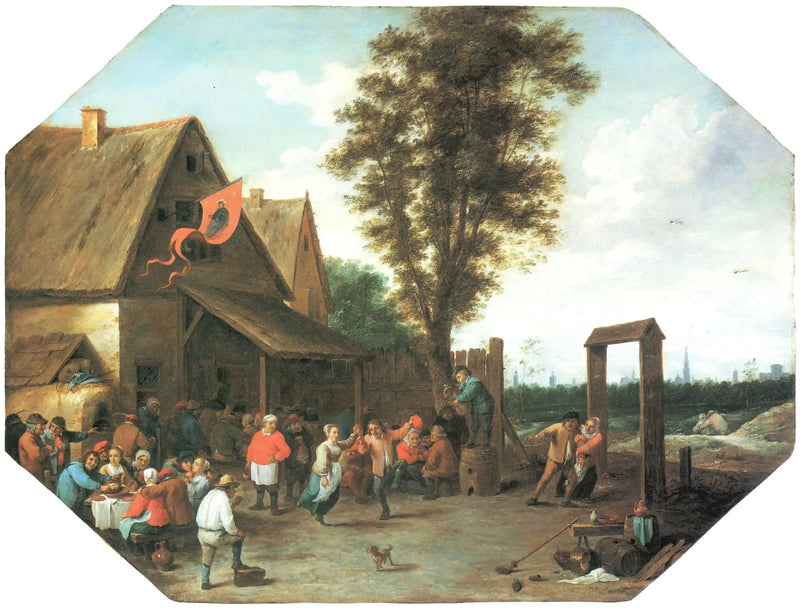Feest van het dorp van Sint-Joris - David Teniers de Jonge

Source:
Fête du village de la Saint-Georges - David Teniers le Jeune