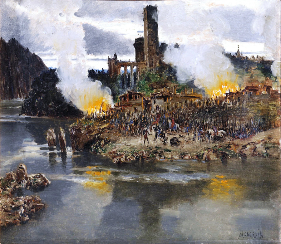 Un feu (Bataille) - Antonio Muñoz Degraín