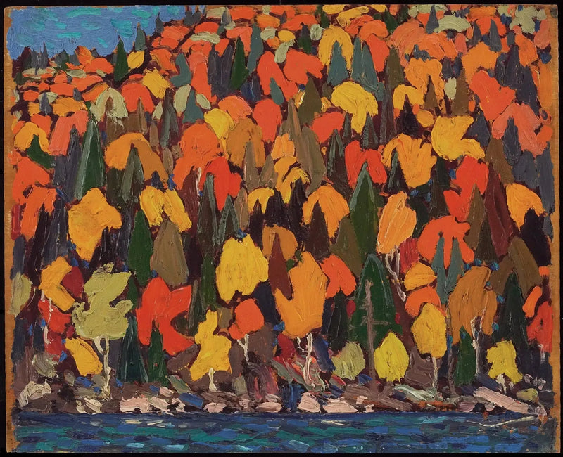 Herfstbladeren - Tom Thomson

Source:
Feuillage d'automne - Tom Thomson