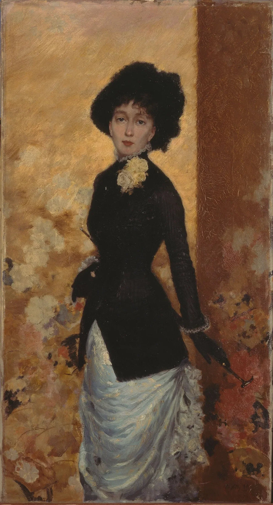 Vrouwfiguur (Léontine De Nittis) - Giuseppe De Nittis