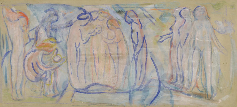 Naakte figuren - Edvard Munch