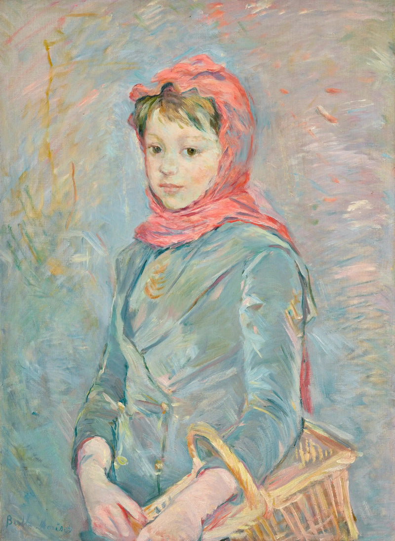 Draagband met een mand - Berthe Morisot