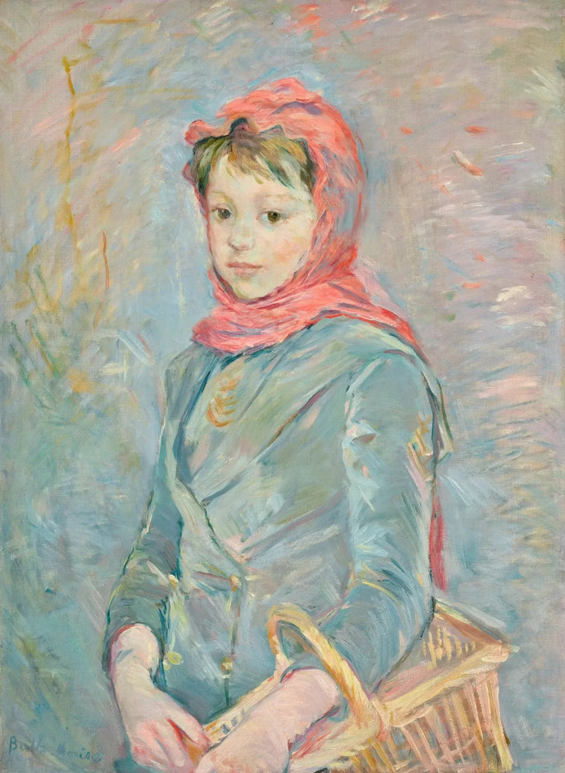 Draagband met een mand - Berthe Morisot