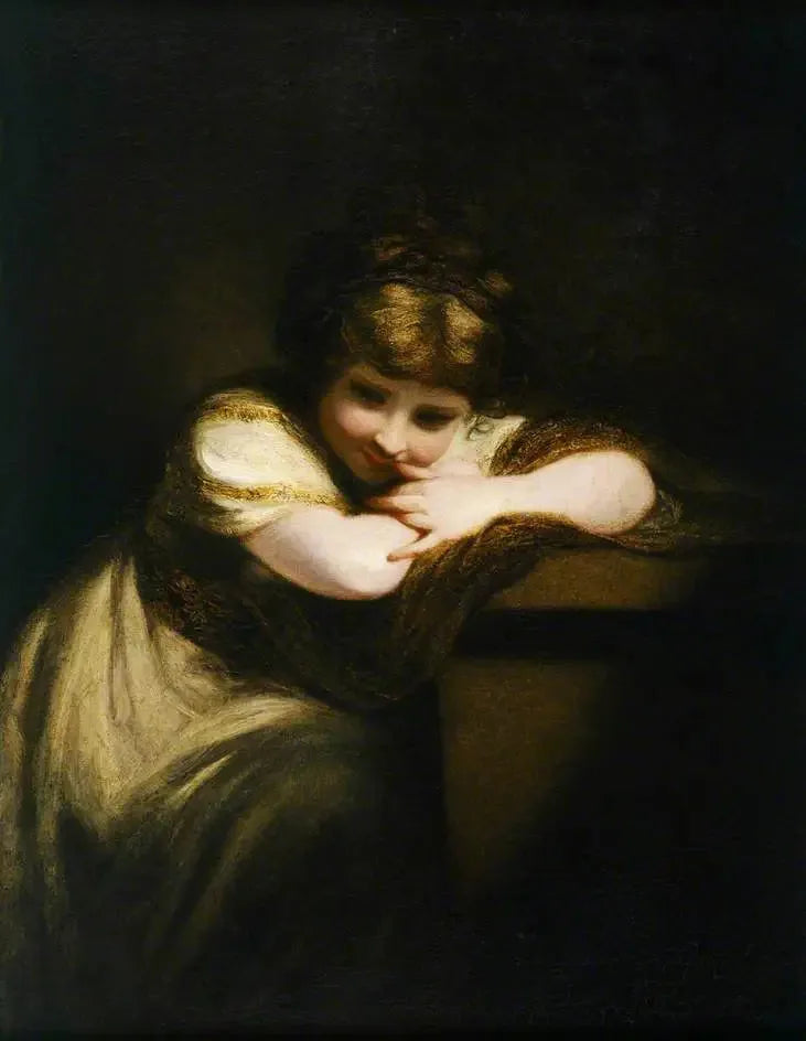 Meisje leunend op een sokkel (Het lachende meisje) - Joshua Reynolds

Source:
Fille appuyée sur un piédestal (La fille qui rit) - Joshua Reynolds