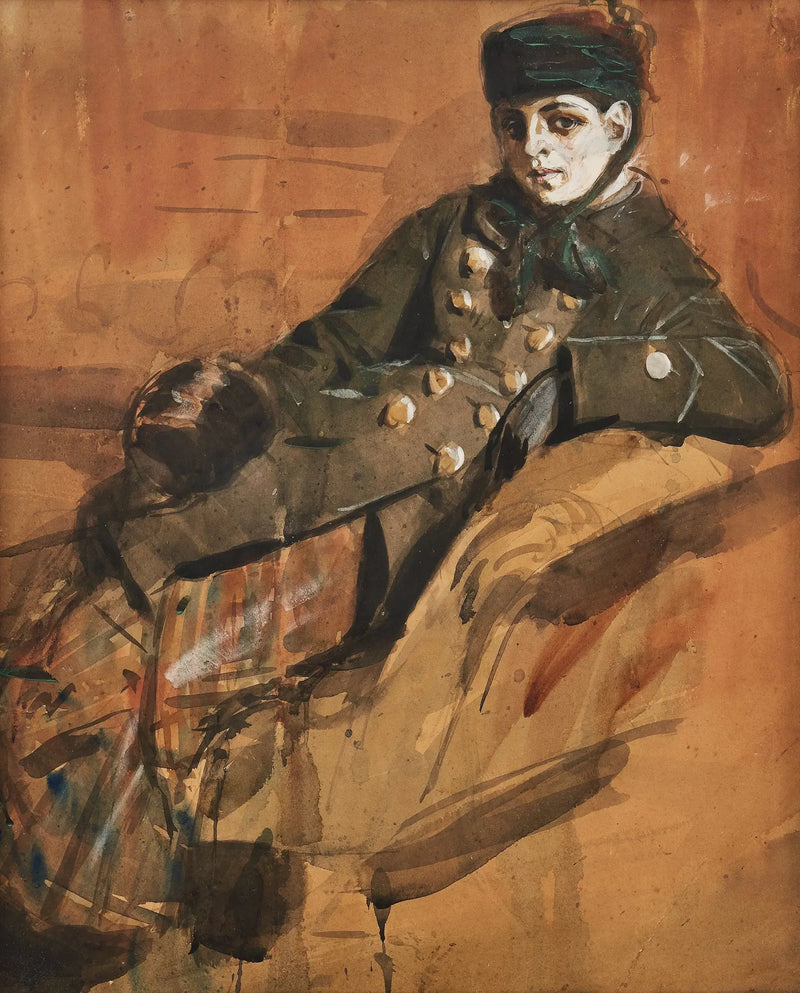 Zittend meisje in reisoutfit - Anders Zorn

Source:
Fille assise en vêtements de voyage - Anders Zorn