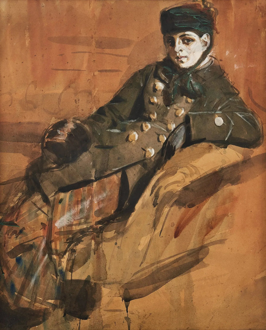 Zittend meisje in reisoutfit - Anders Zorn

Source:
Fille assise en vêtements de voyage - Anders Zorn