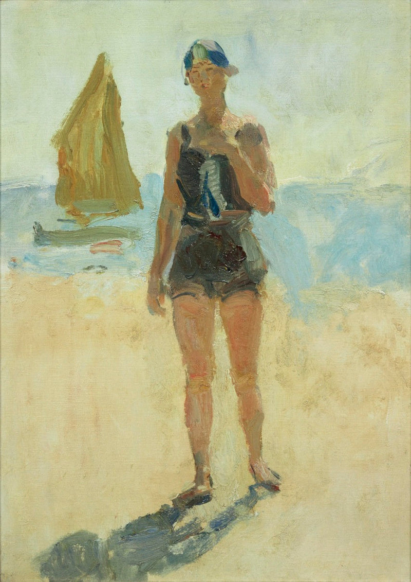 Meisje aan het Lido - Isaac Israëls