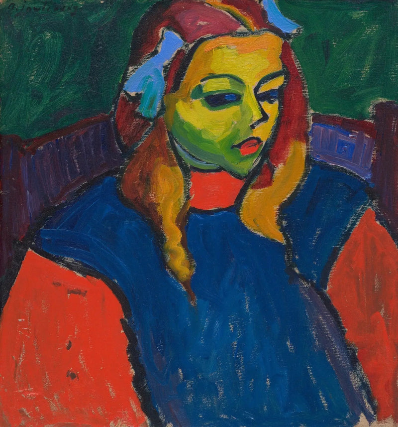 Meisje met een groen gezicht - Alexej von Jawlensky

Source:
Fille au visage vert - Alexej von Jawlensky