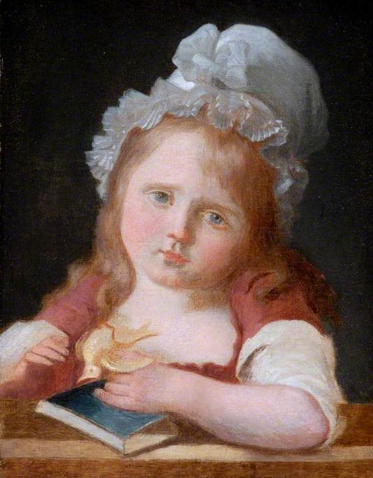 Meisje met een dode kanarie - Jean-Baptiste Greuze