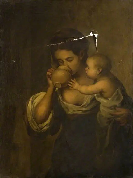 Meisje drinkend met een kind op haar arm - Bartolomé Esteban Murillo

Source:
Fille buvant avec un enfant à son bras - Bartolomé Esteban Murillo