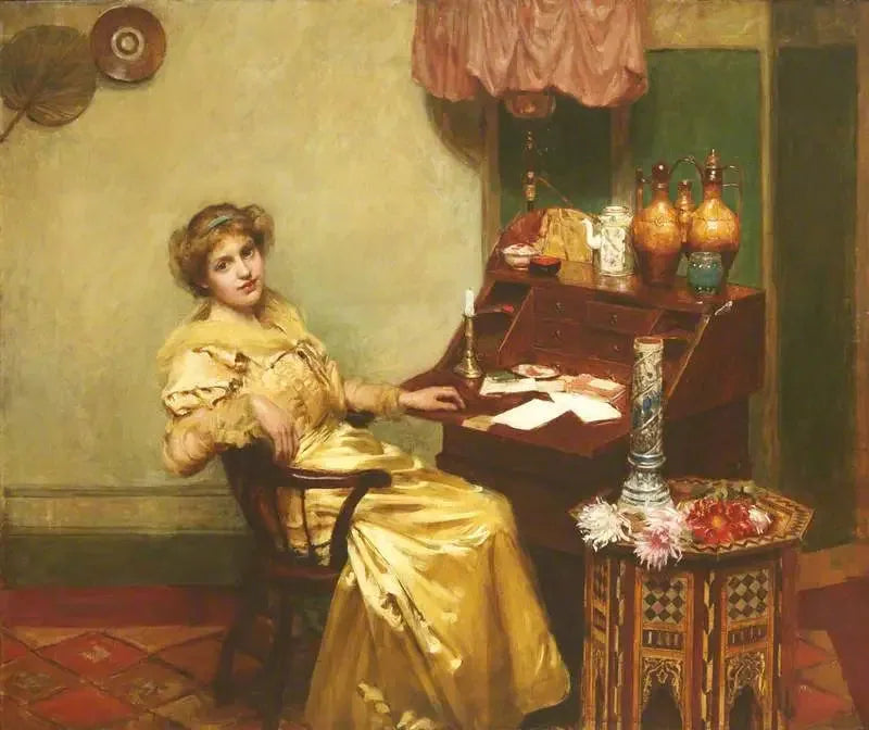 Meisje in een kantoor - William Merritt Chase

Source:
Fille dans un bureau - William Merritt Chase