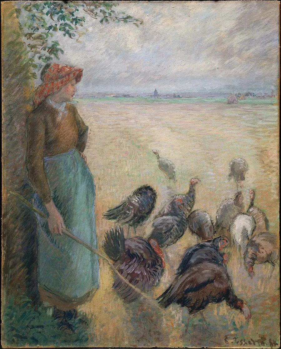Meisje uit Turkije - Camille Pissarro