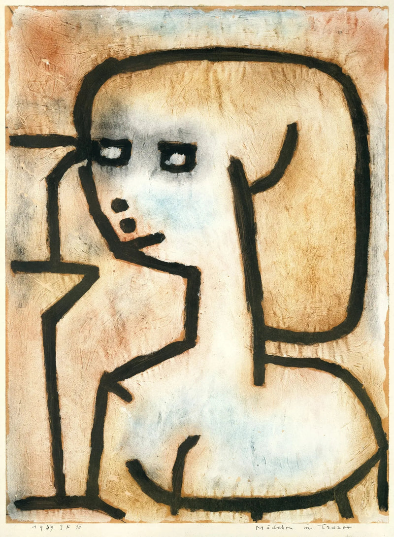 Meisje in rouw - Paul Klee