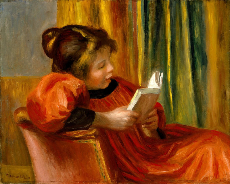 Meisje aan het lezen - Pierre-Auguste Renoir
