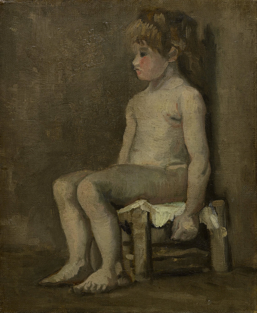 Naakte meisje, zittend - Vincent van Gogh