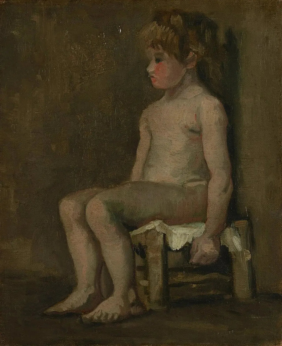 Naakte meisje, zittend - Vincent van Gogh