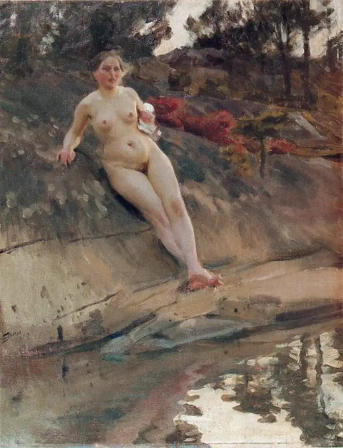 Meisje dat van de zon geniet - Anders Zorn

Source:
Fille prenant le soleil - Anders Zorn