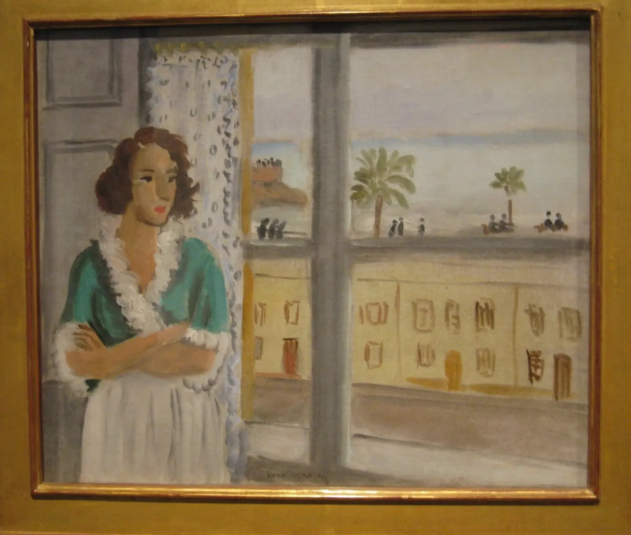 Meisje bij een raam - Henri Matisse