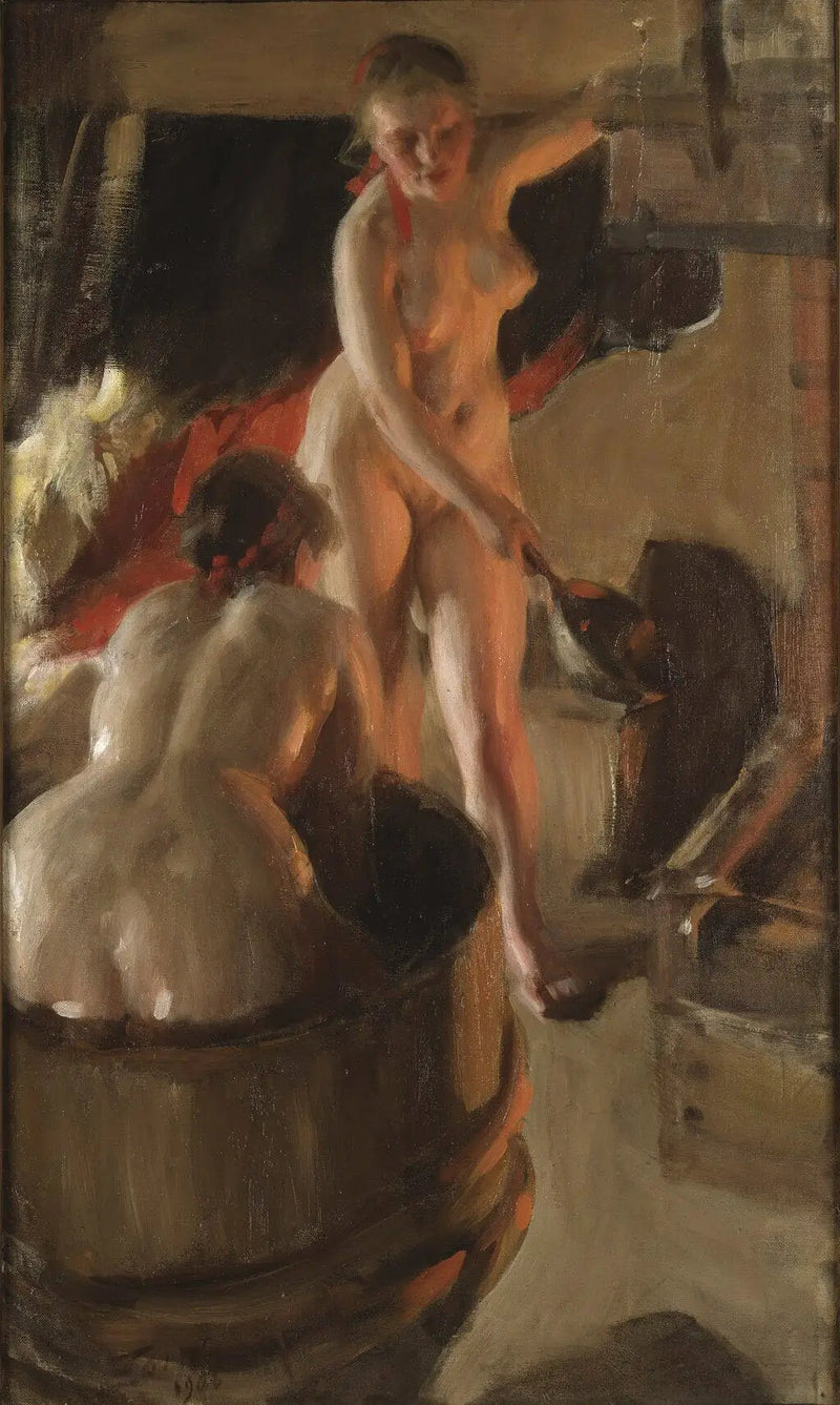 Meisjes uit Dalarna in bad - Anders Zorn

Source:
Filles de Dalécarlie au bain - Anders Zorn