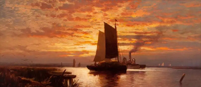 Einde van de dag, haven van New York - Edward Moran

Source:
Fin de la journée, port de New York - Edward Moran