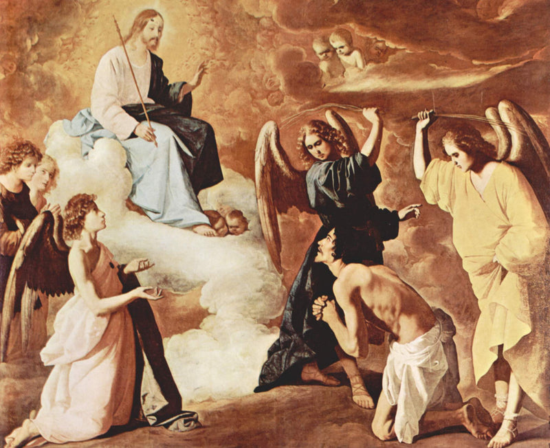 Vloek van Sint-Jerome - Francisco de Zurbarán