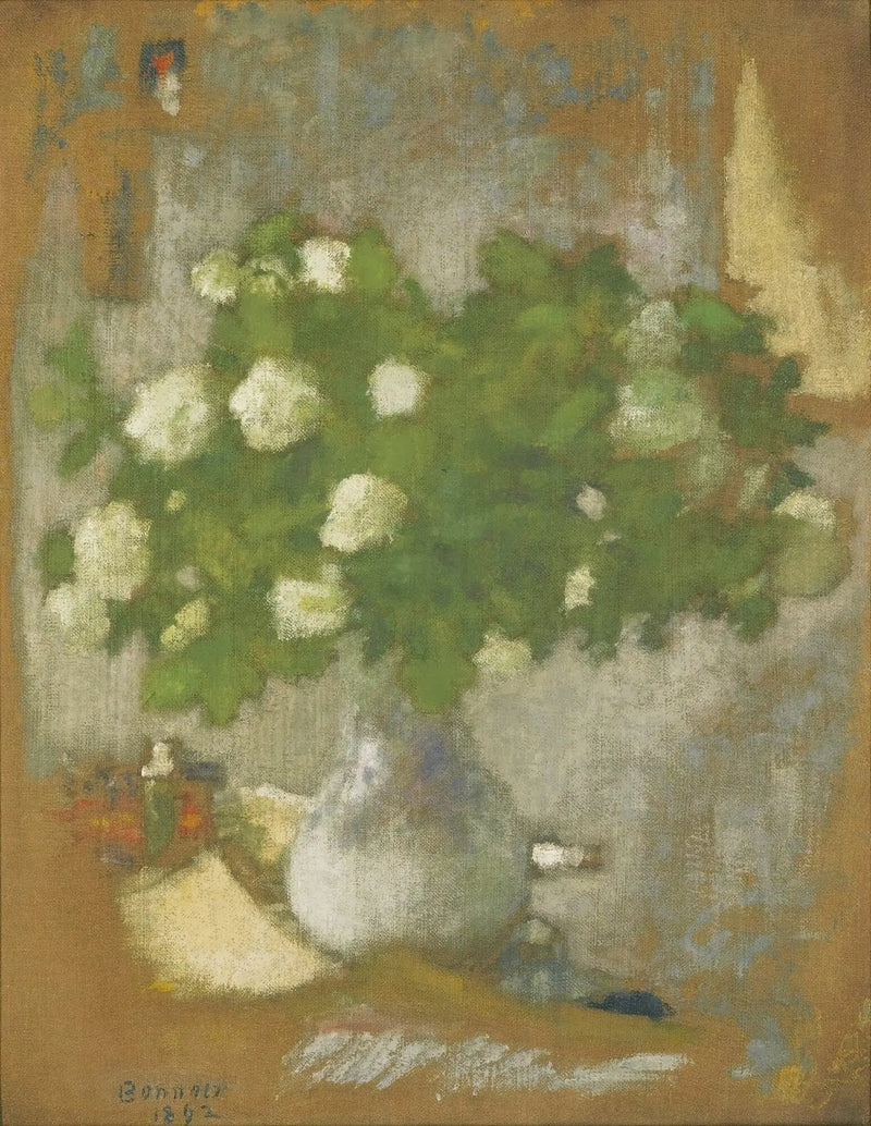 Bloemen, Sneeuwballen - Pierre Bonnard