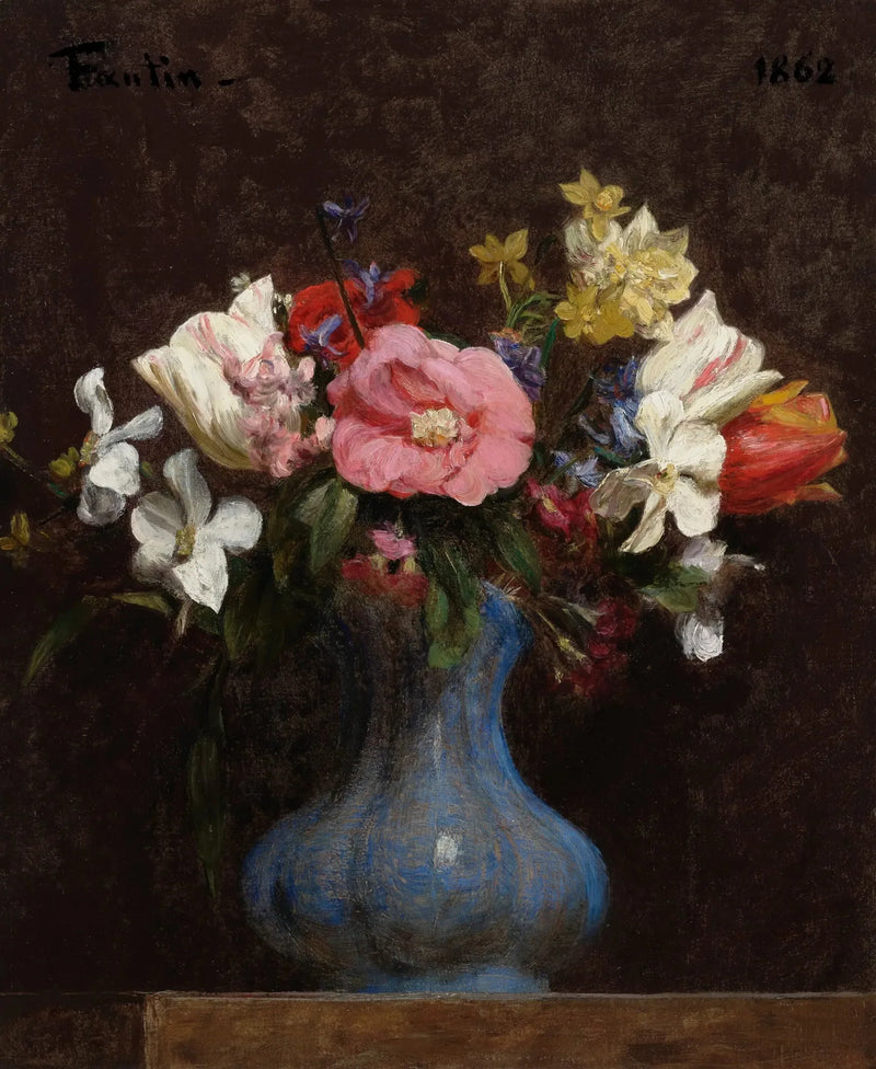 Bloemen, camellia's en tulpen - Henri Fantin-Latour

Source:
Fleurs, camélias et tulipes - Henri Fantin-Latour