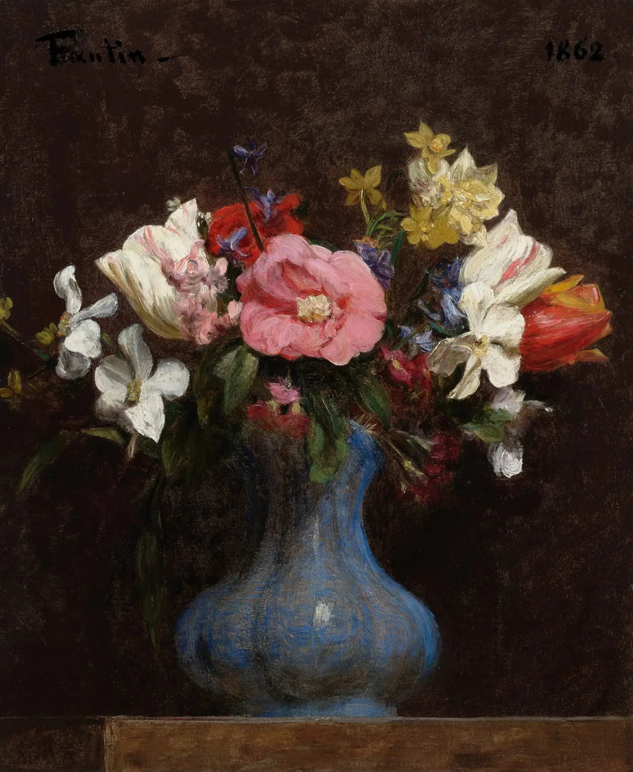 Bloemen, camellia's en tulpen - Henri Fantin-Latour

Source:
Fleurs, camélias et tulipes - Henri Fantin-Latour