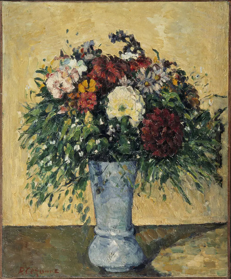Bloemen in een vaas - Paul Cézanne