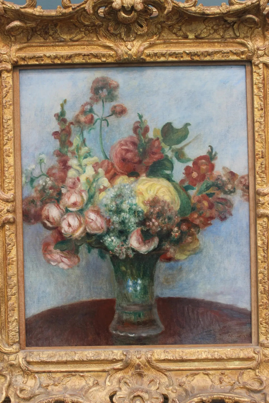 Bloemen in een vaas - Pierre-Auguste Renoir