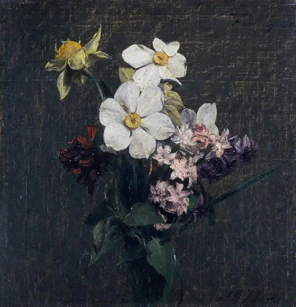 Fleurs de printemps - Henri Fantin-Latour - Alpha Reproduction