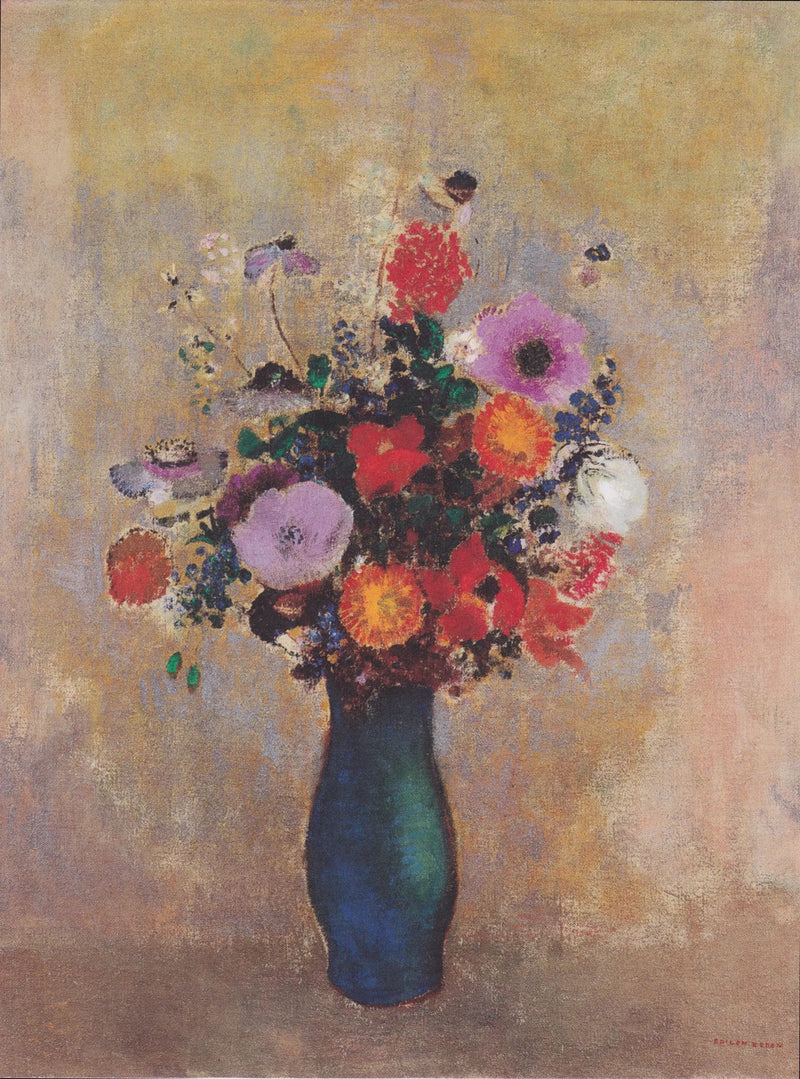 Bloemen van het veld - Odilon Redon