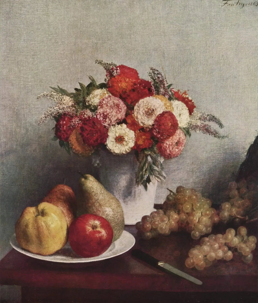 Bloemen en vruchten - Henri Fantin-Latour

Source:
Fleurs et fruits - Henri Fantin-Latour