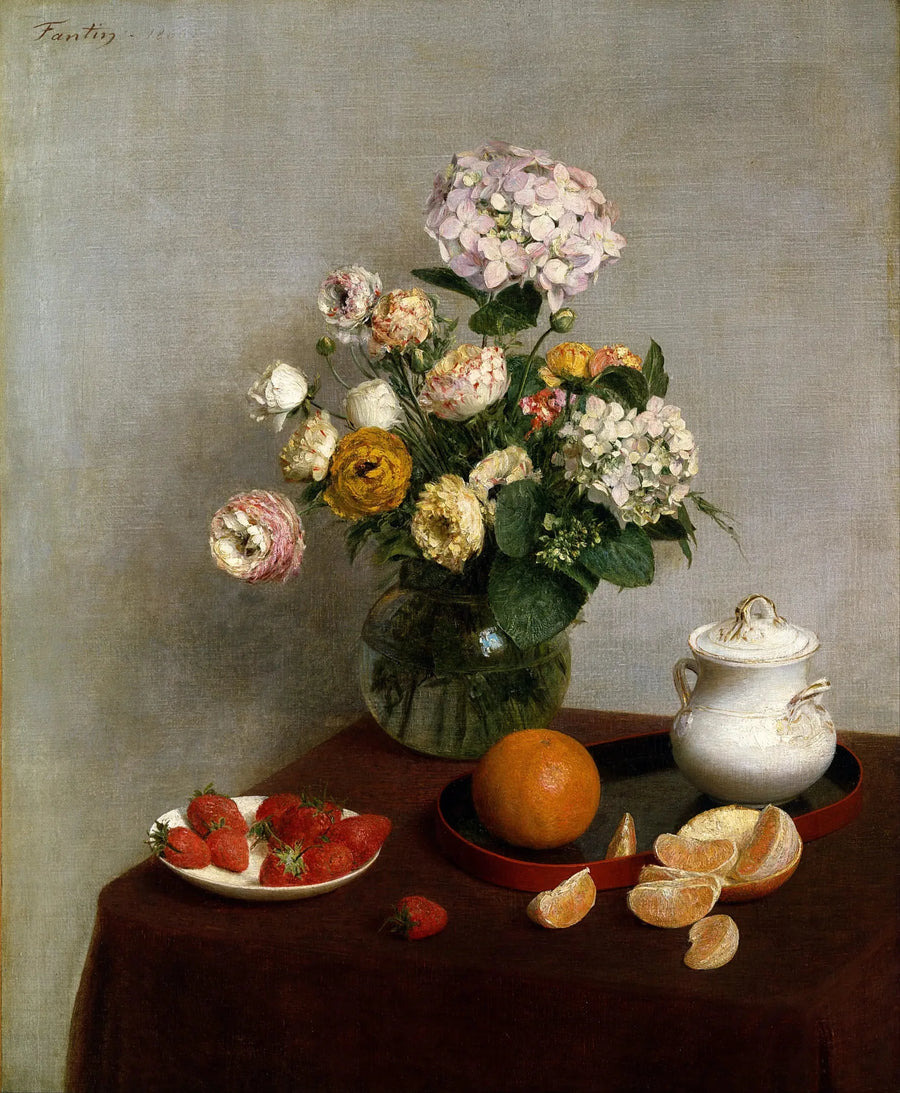 Bloemen en vruchten - Henri Fantin-Latour

Source:
Fleurs et fruits - Henri Fantin-Latour