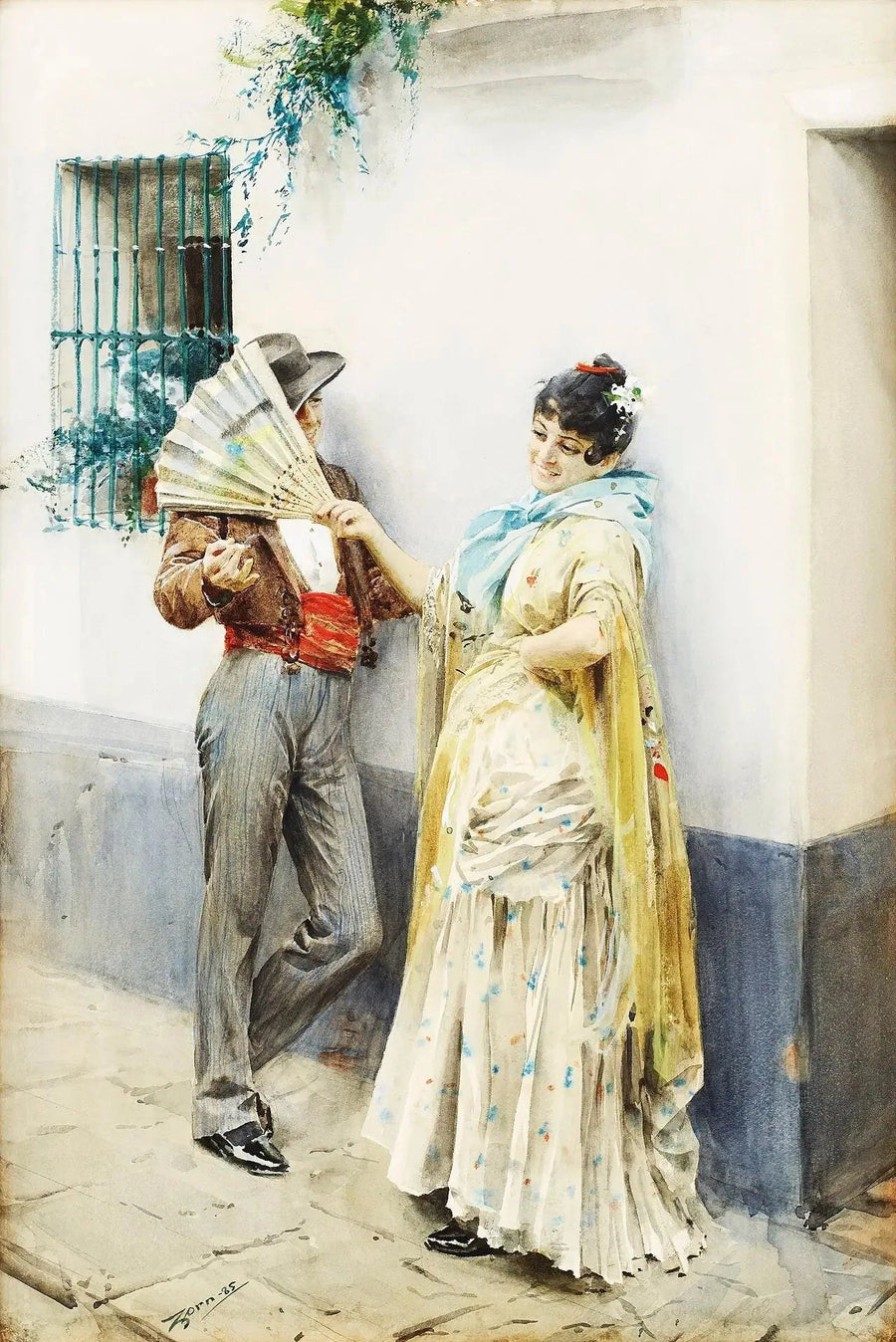 Flirtatie - Anders Zorn

Source:
Flirtation - Anders Zorn