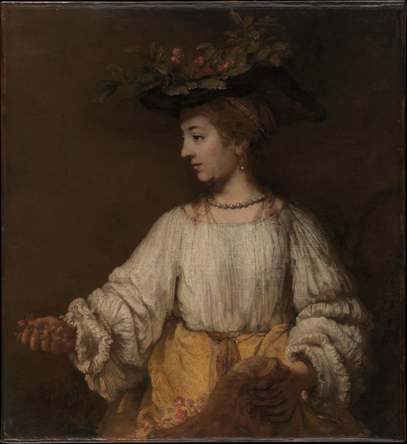 Flora - Rembrandt (Rembrandt van Rijn)