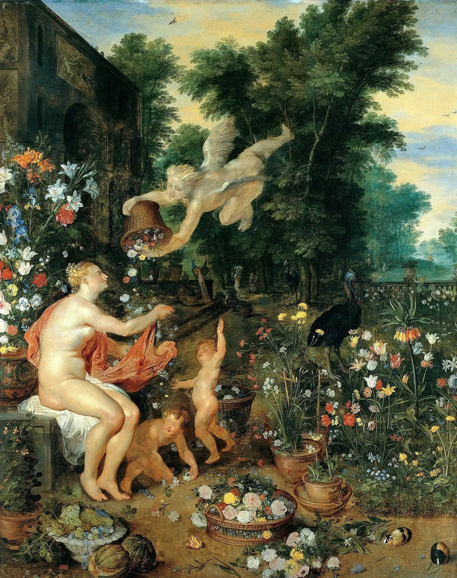 Flore en Zefyr - Peter Paul Rubens