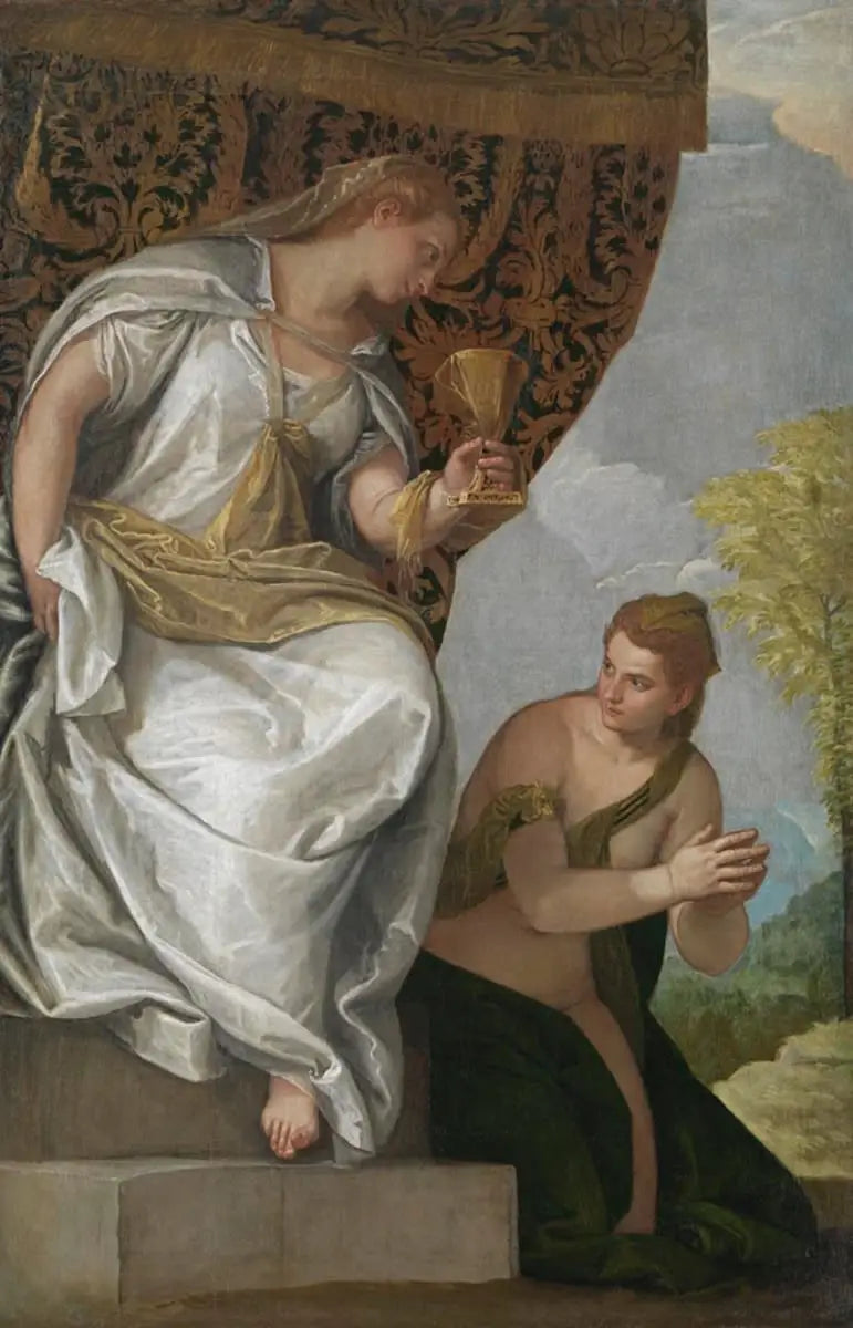 Reproductie van het schilderij 