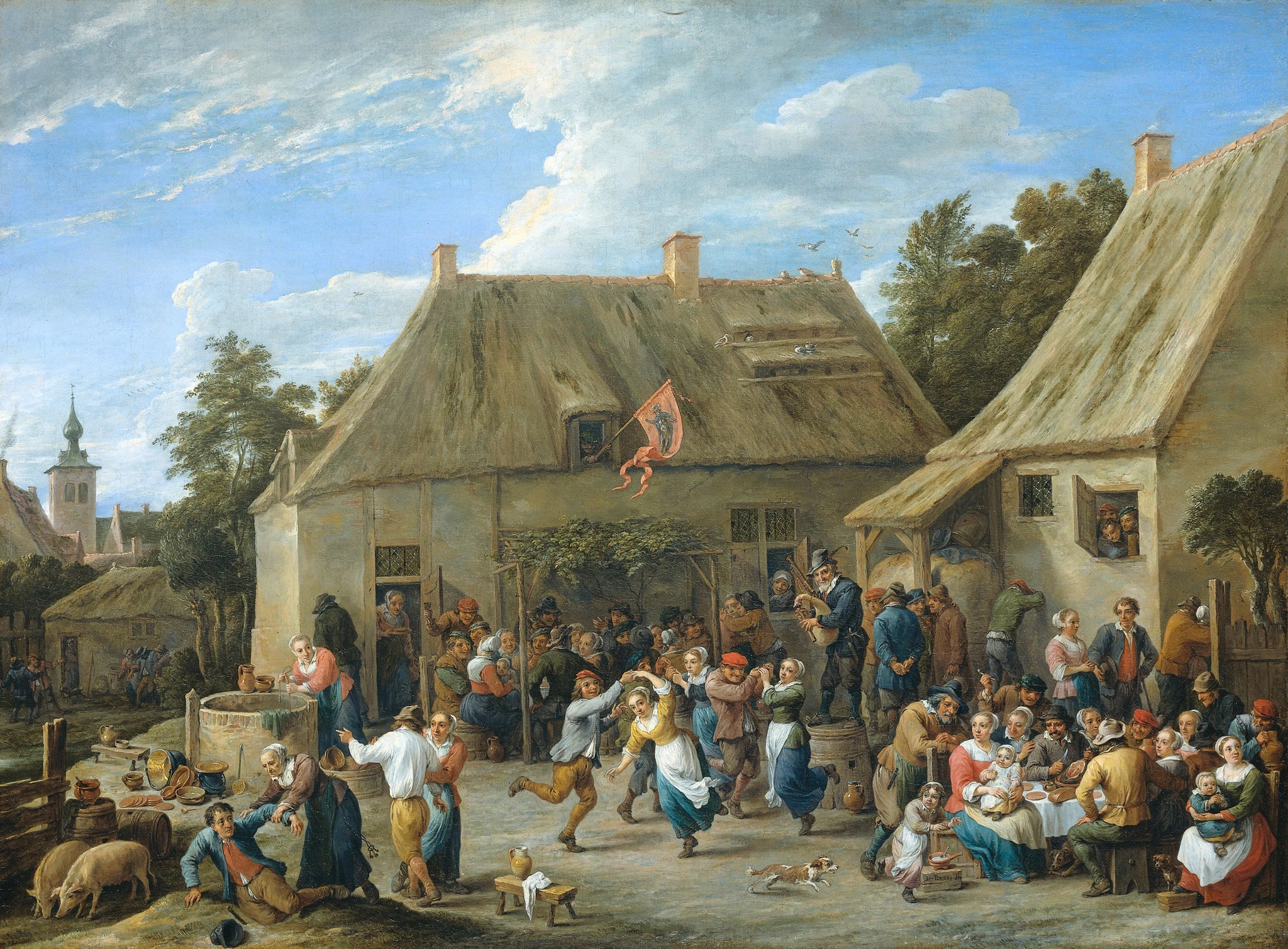 Foire agricole - David Teniers le Jeune