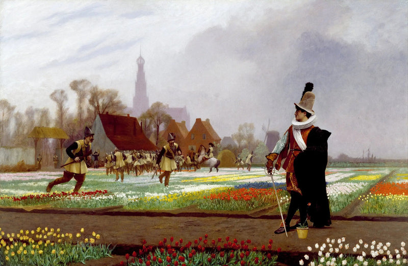 Folie tulipière - Jean-Léon Gérôme