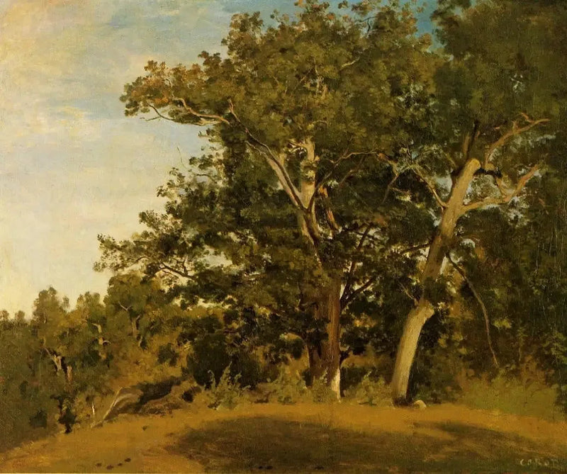 Fontainebleau – Bij de Gorges d'Apremont - Jean-Baptiste Camille Corot