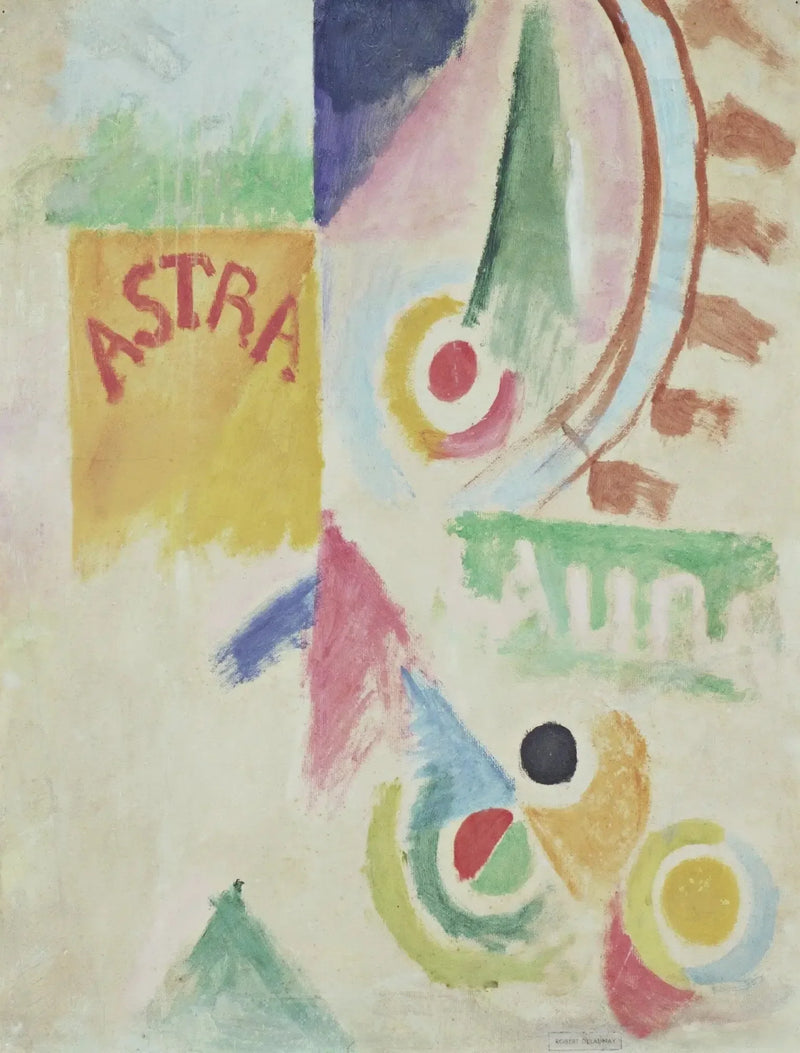 Voetbal. Het Team van Cardiff - Robert Delaunay