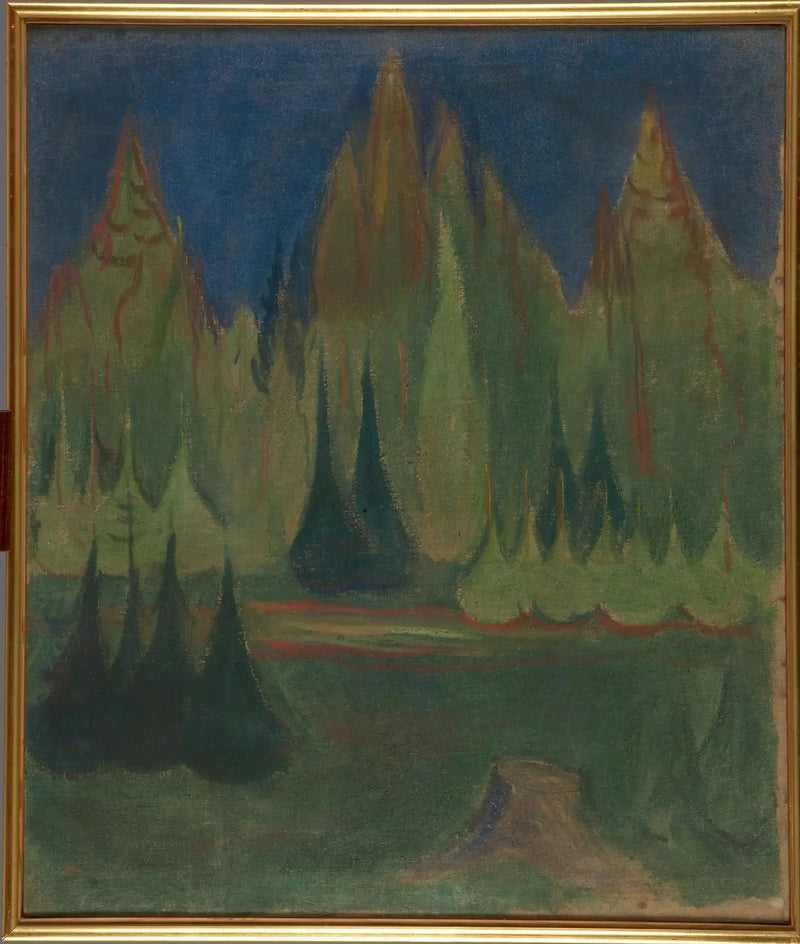 sparrenbos - Edvard Munch