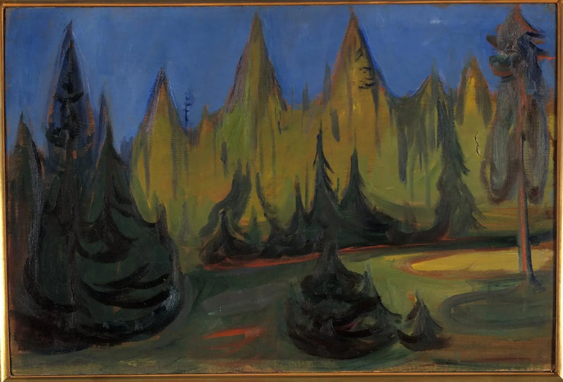 sparrenbos - Edvard Munch