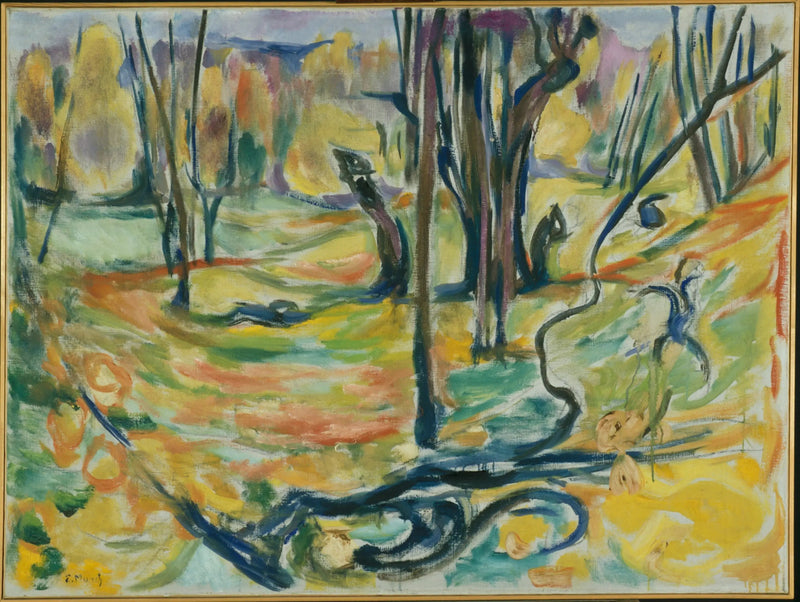 herfst van de iepen - Edvard Munch