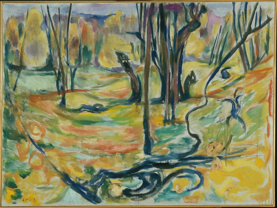 herfst van de iepen - Edvard Munch