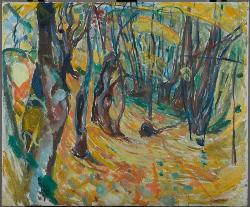 herfst van de iepen - Edvard Munch